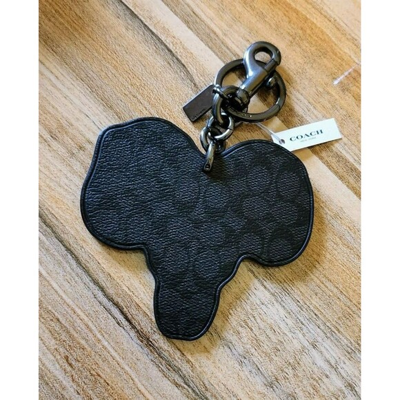 COACH Tattoo Ram Chelsea Champlain Key Chain Bag Charm Fob NWT - Picture 3 of 3